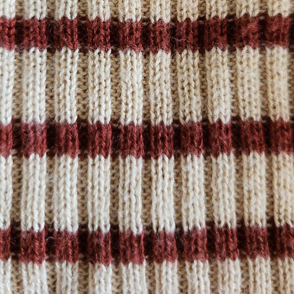 NWOT Naadam Striped Silk & Cashmere ribbed Cardigan Sz S - Picture 11 of 12